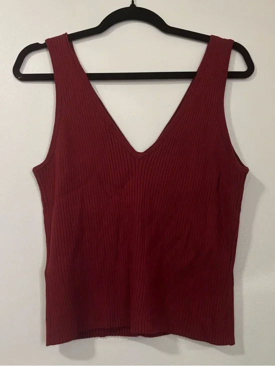 Madewell The Signature Knit Button-Front Sweater Tank - Picture 5 of 8